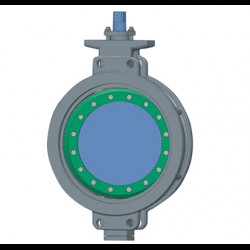 進口三偏心調節(jié)蝶閥