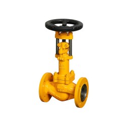 進口氯氣波紋管截止閥