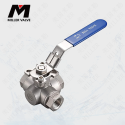 進口內(nèi)螺紋三通球閥