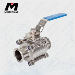 進口三片式球閥