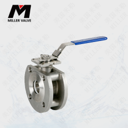 進口超薄型對夾球閥