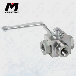 進口氣動高壓三通球閥