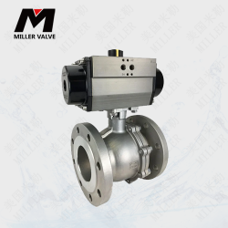 進(jìn)口氣動對夾式球閥