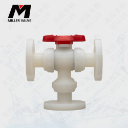 進(jìn)口氣動(dòng)塑料法蘭球閥