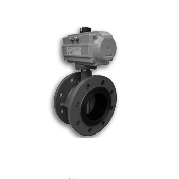 進(jìn)口法蘭氣動蝶閥