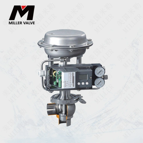 口氣動(dòng)角式衛(wèi)生級(jí)調(diào)節(jié)閥