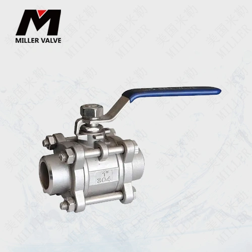 進(jìn)口三片式對焊球閥