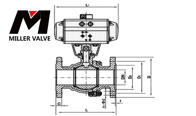 進(jìn)口氣動調(diào)節(jié)球閥尺寸
