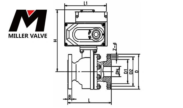進口電動調(diào)節(jié)球閥尺寸
