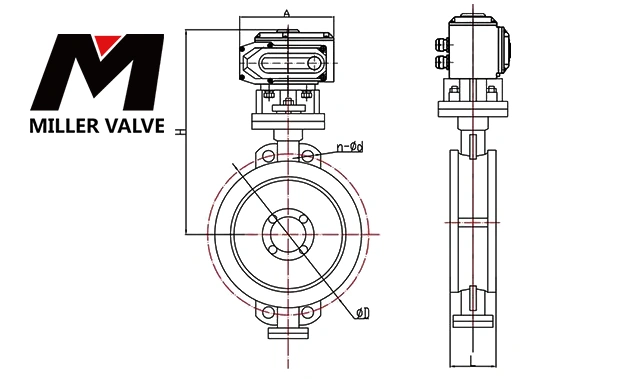 進(jìn)口電動調(diào)節(jié)蝶閥尺寸