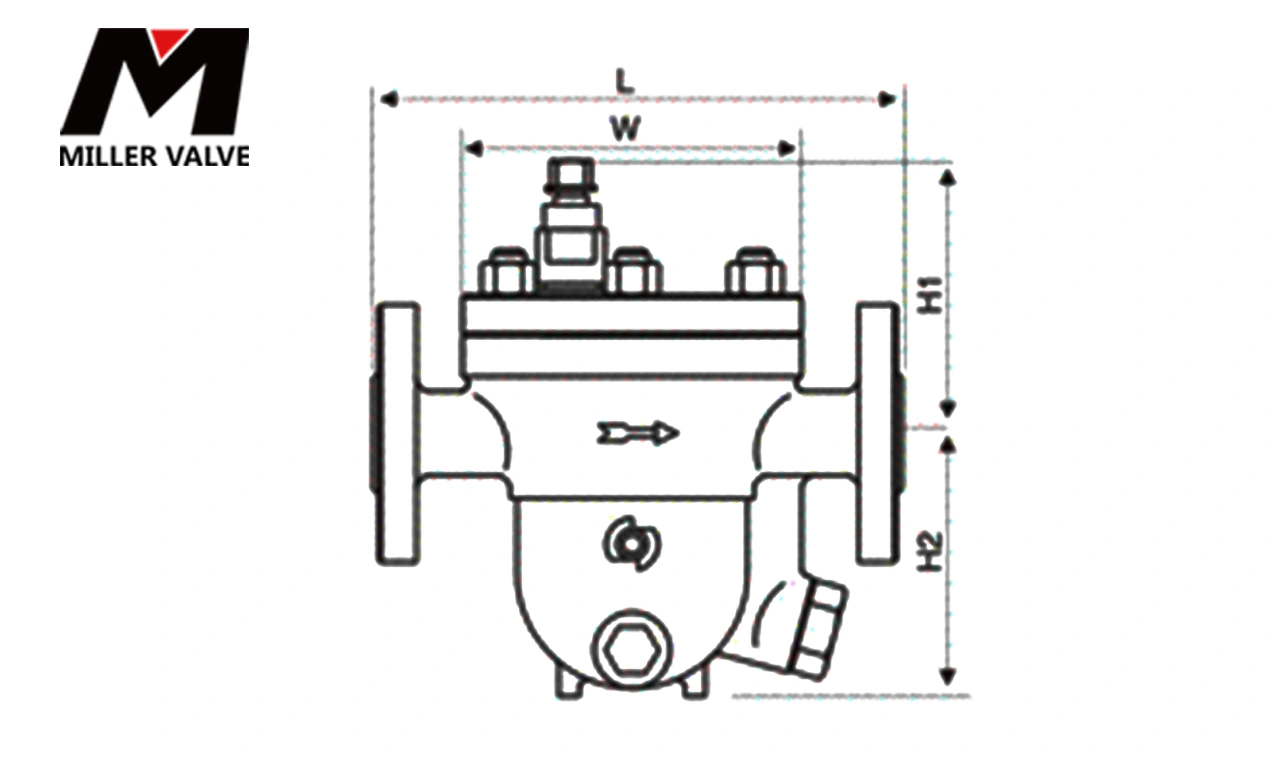 進口杠桿浮球疏水閥尺寸